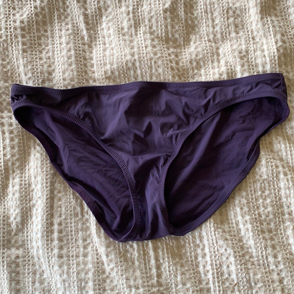 Lands End Purple Bikini Bottom